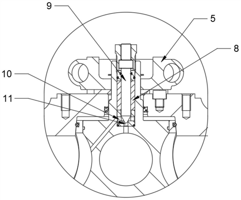 Novel overflow plug valve used in high-pressure state