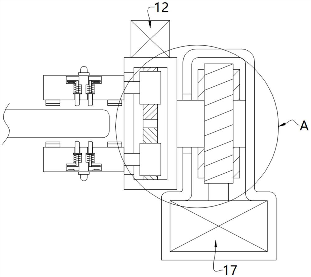 Fiber composite material cable core characteristic detection device