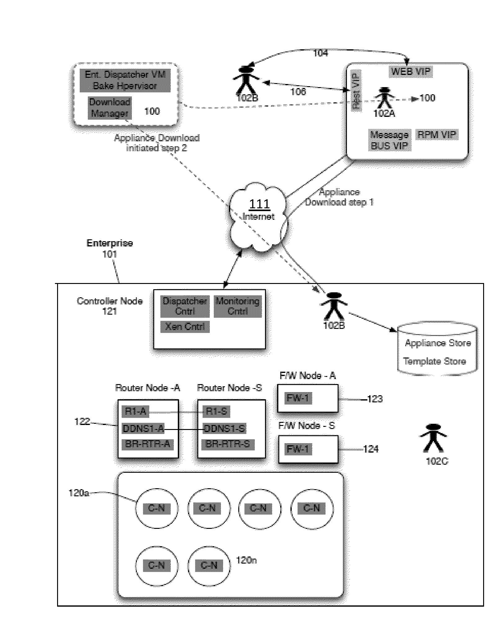 Method and apparatus for processing virtual machine instances in real time event stream for root cause analysis and dynamically suggesting instance remedy