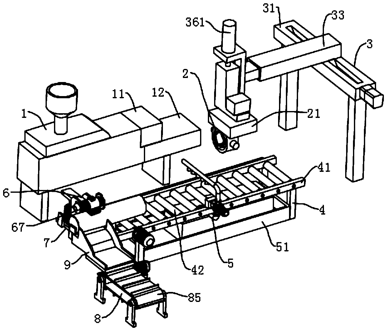 Plastic pipe production equipment