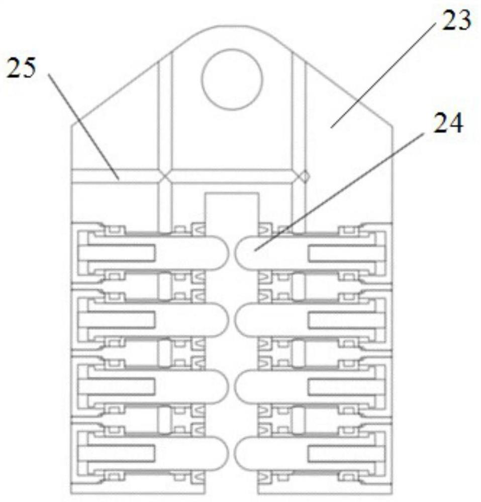 A blade processing system and method on an integral blisk