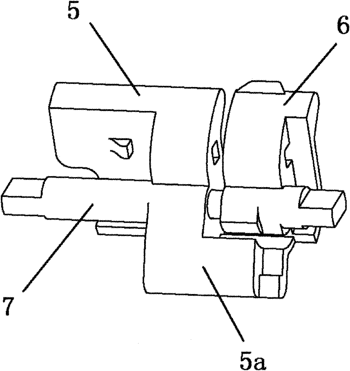 Operating mechanism of selective protection switch