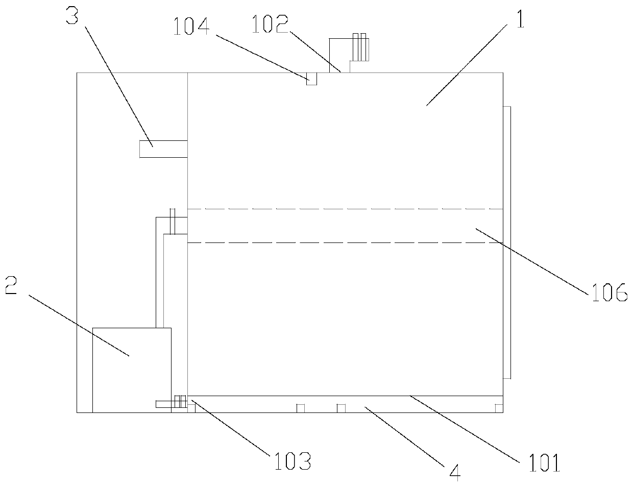 Disinfecting and drying machine and disinfecting and drying method