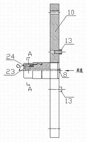 Tracer particle dispensing device and dispensing method for small-size PIV flow field testing experiment
