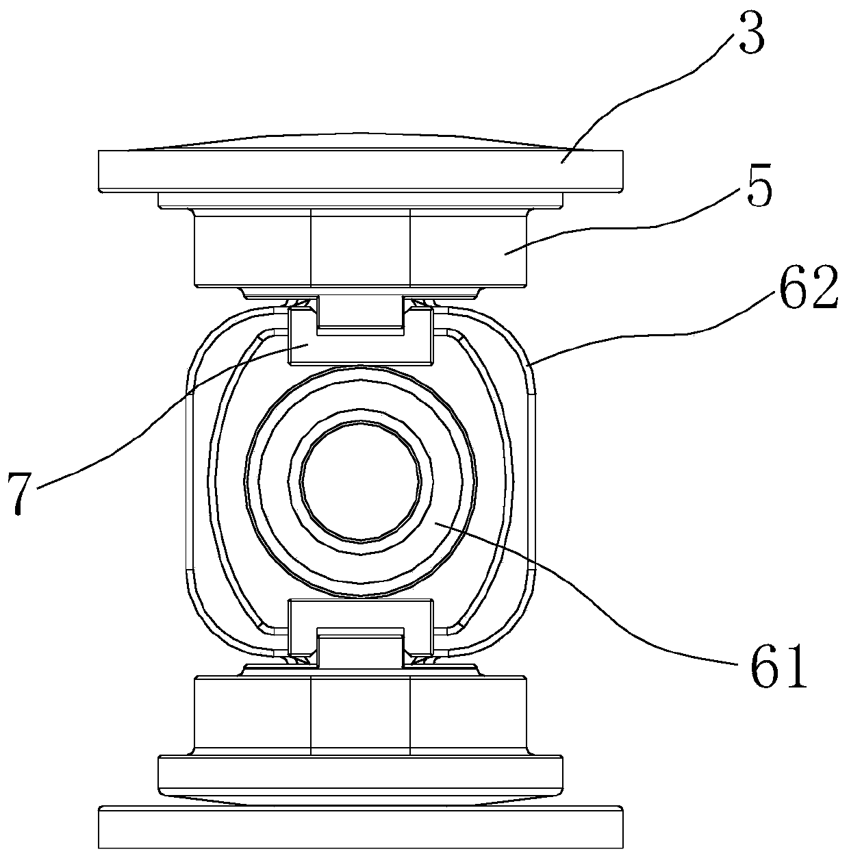 Diaphragm pump for agricultural plant protection machine and the agricultural plant protection machine