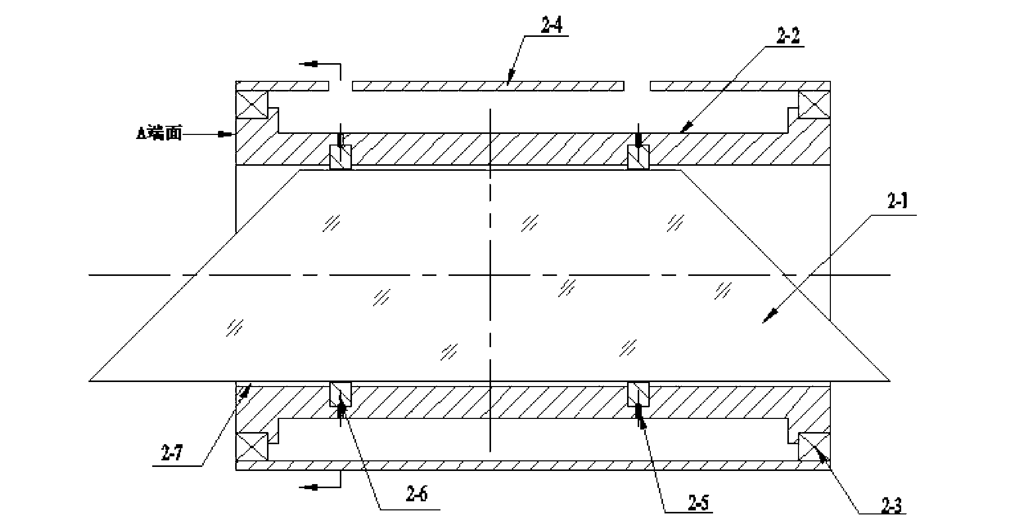 Method for adjusting parallelism of axis of reflector and mechanical rotating shaft of Dove prism