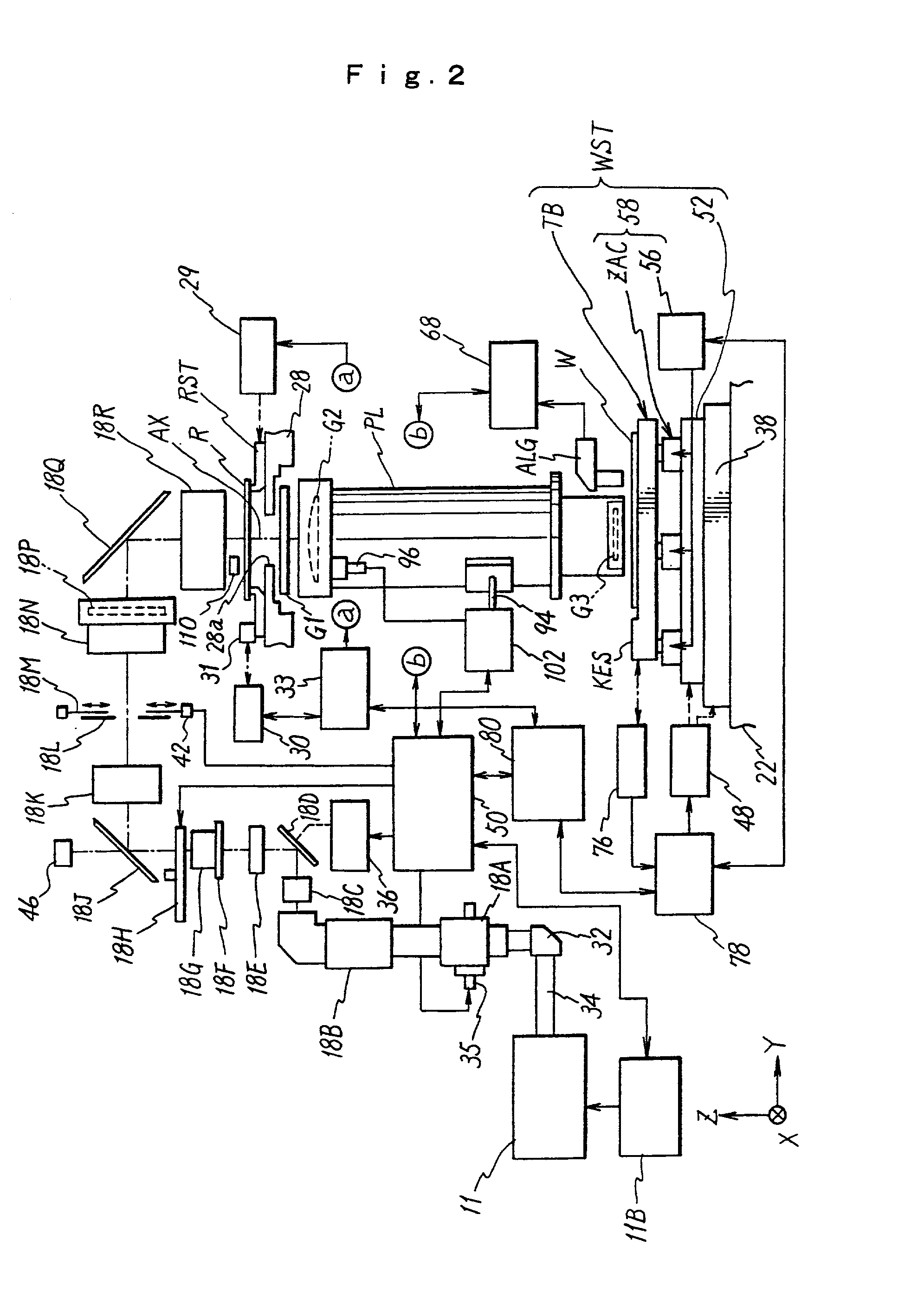 Stage apparatus, scanning type exposure apparatus, and device produced with the same