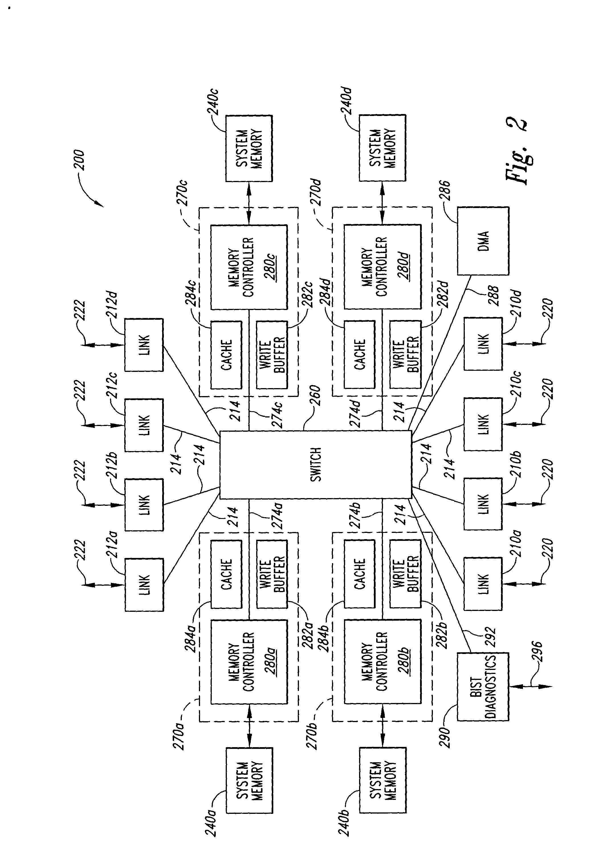 System and method for on-board diagnostics of memory modules