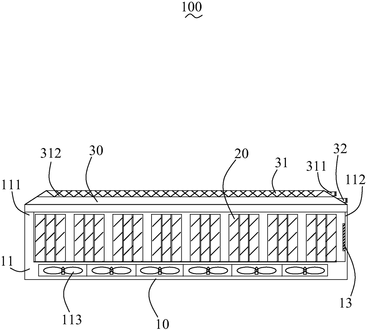 Battery pack structure