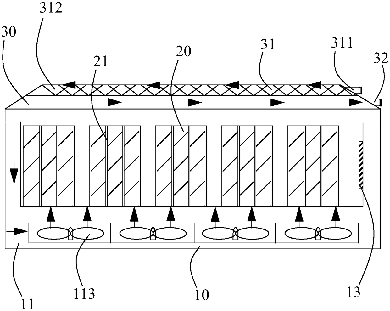 Battery pack structure