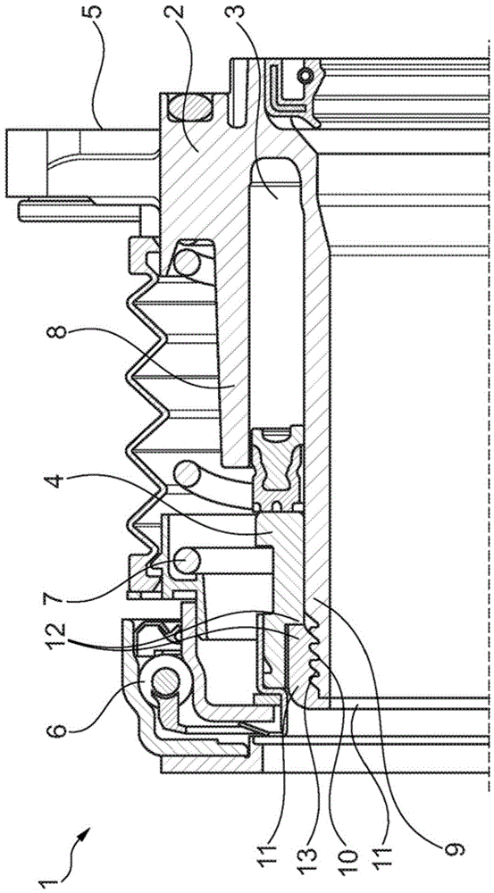 Piston-cylinder arrangement, in particular a slave cylinder for a hydraulic clutch actuating device