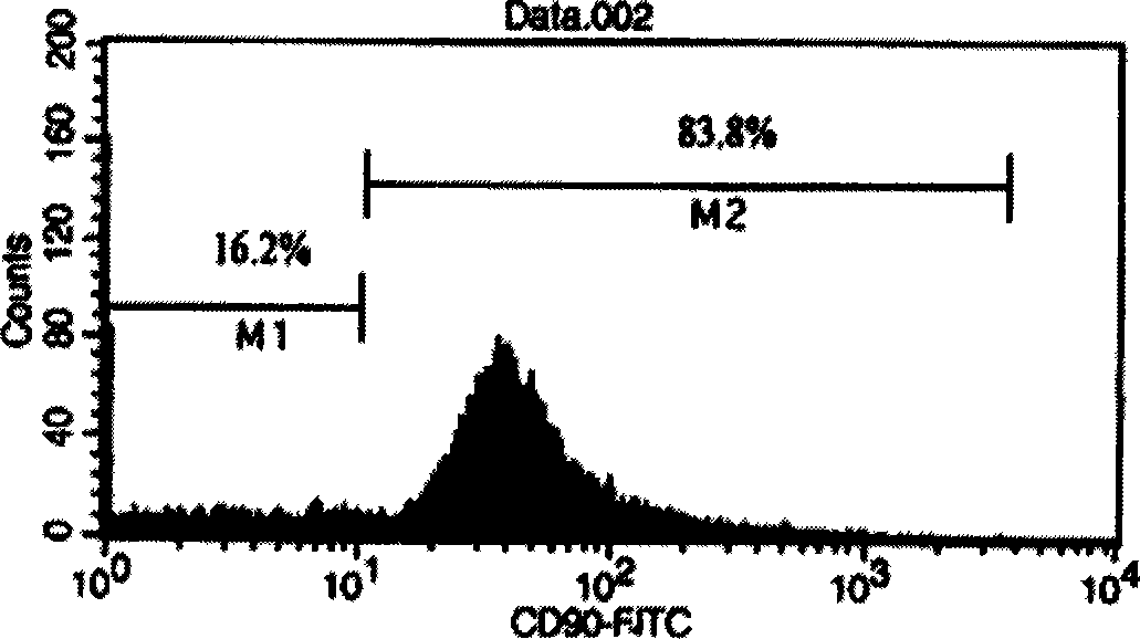 Method for inducing human mesenchymal stem cells differentiation to oligoden drocyte