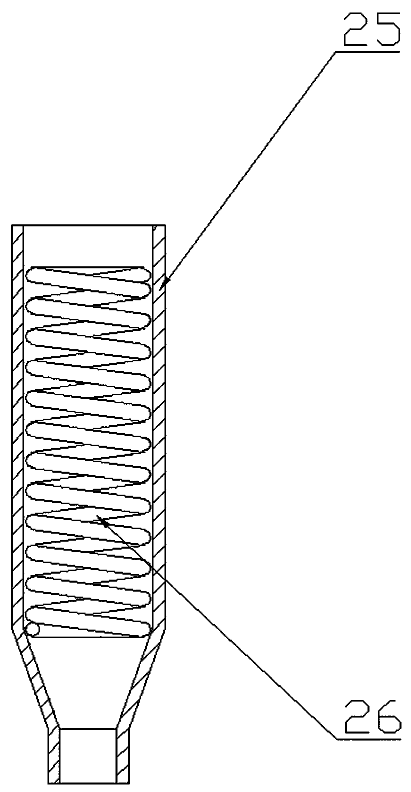 Vortex separation device and control method thereof