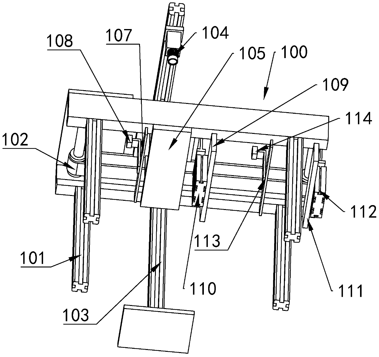 Disposable steel cylinder gas filling production line and production method thereof