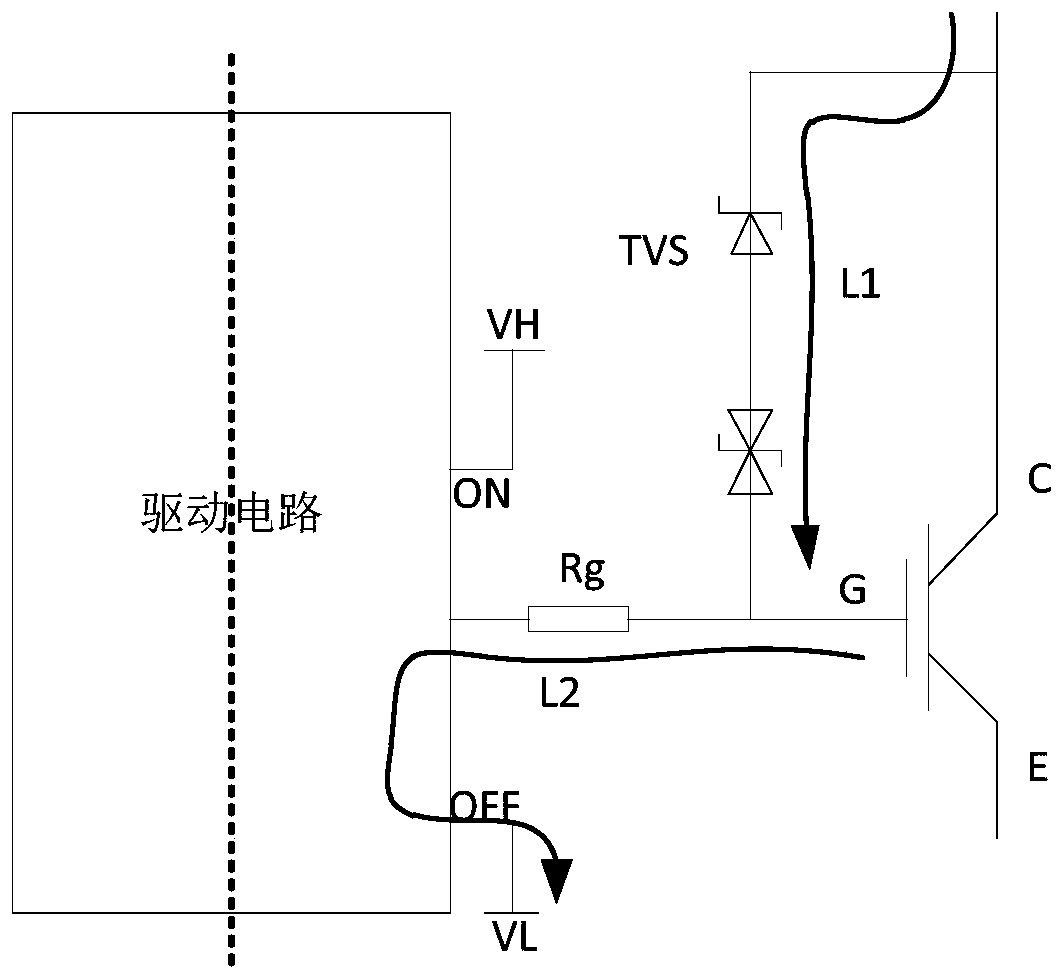 Active clamp voltage stress suppression circuit, method and drive circuit for power switch