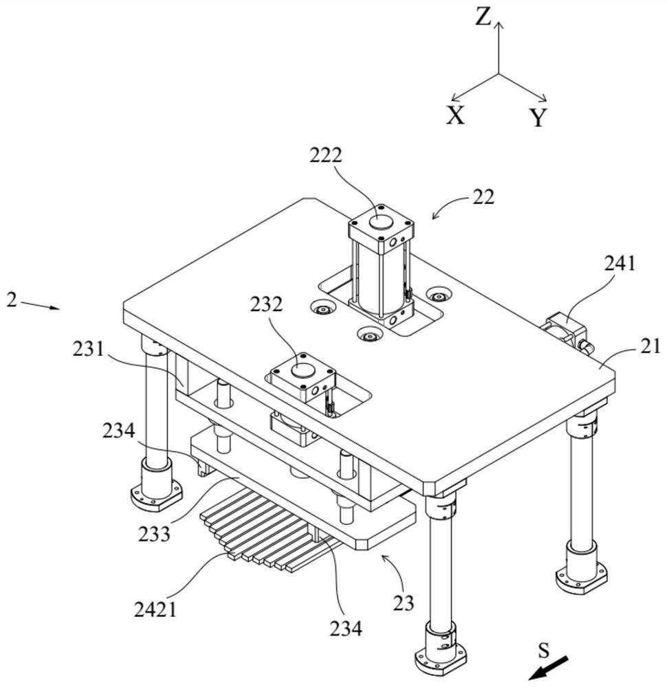 Storage battery disassembling and recycling assembly line