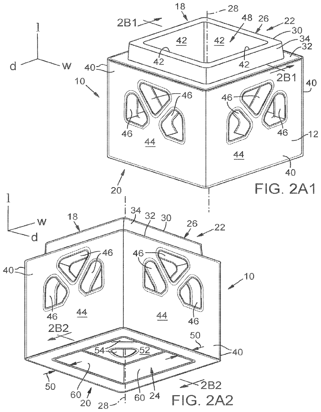 Modular synthetic tissue-graft scaffold