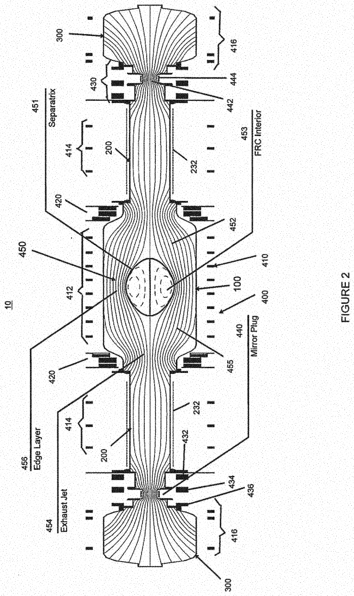 Systems and methods for forming and maintaining a high performance frc