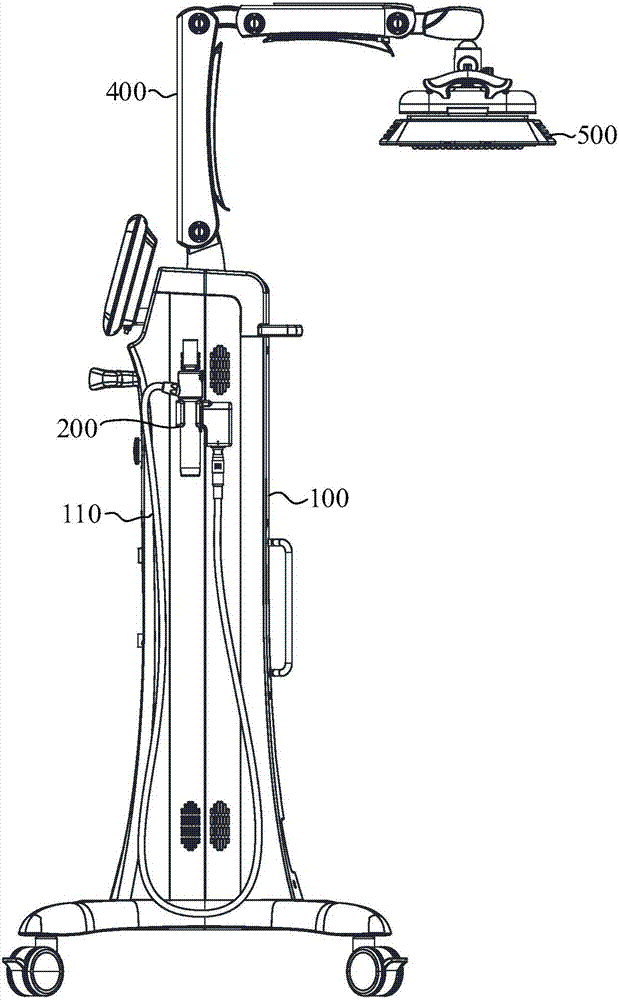 Sensitive skin treatment device