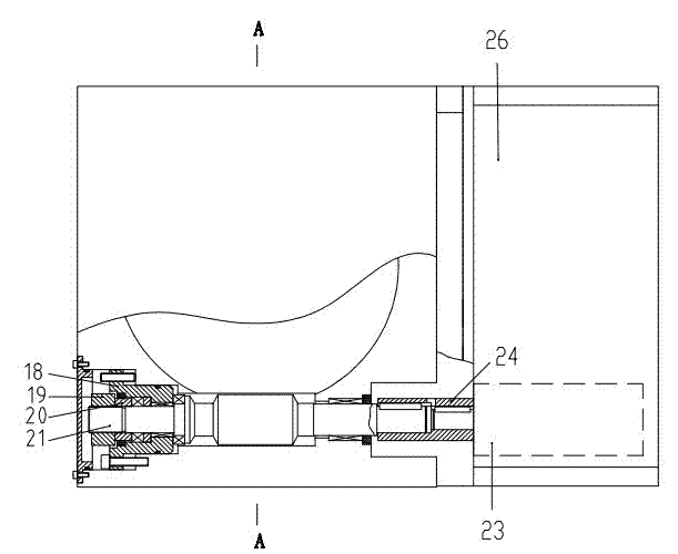 Rotating table used for numerically-control machine tool