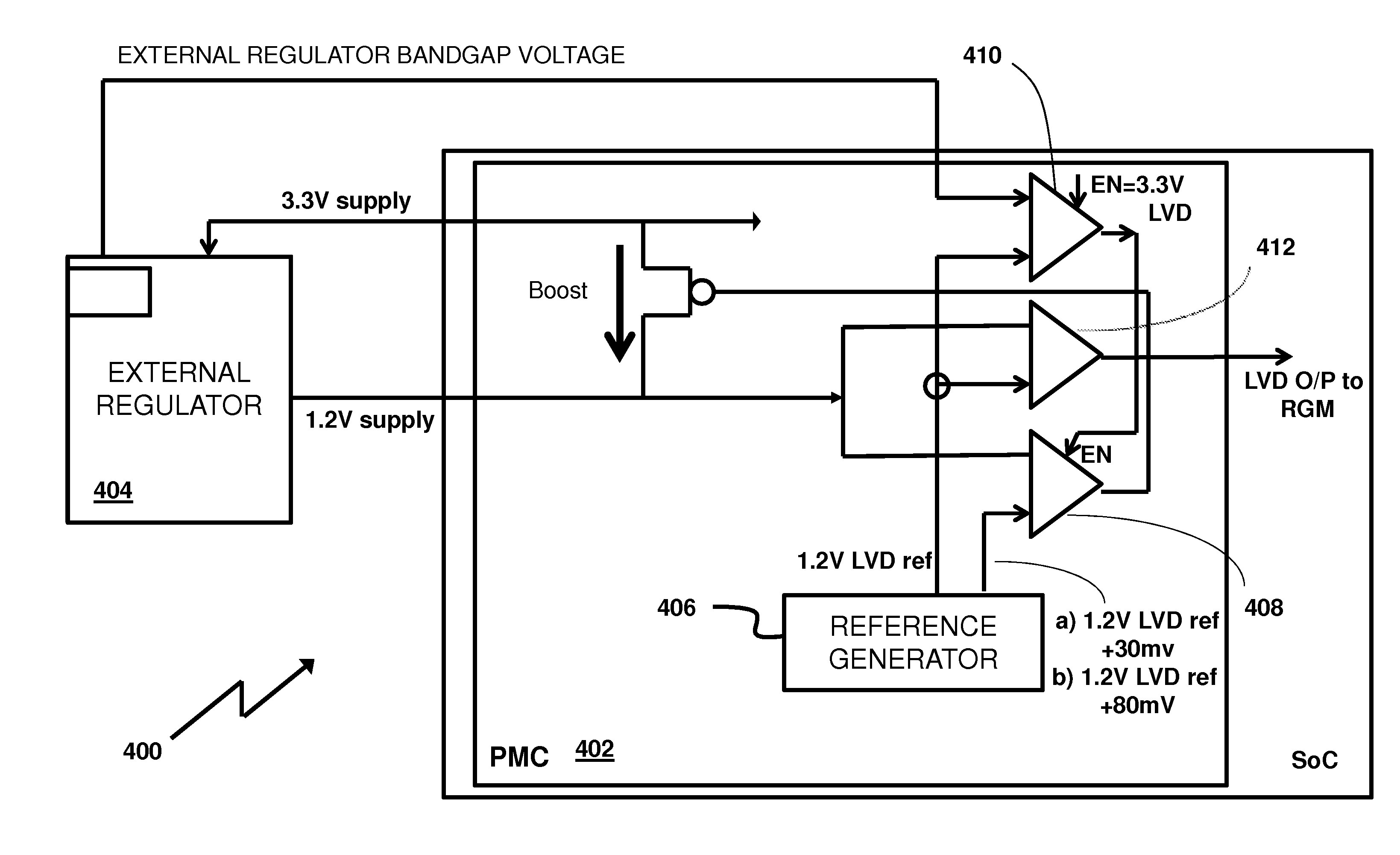 Voltage regulation subsystem