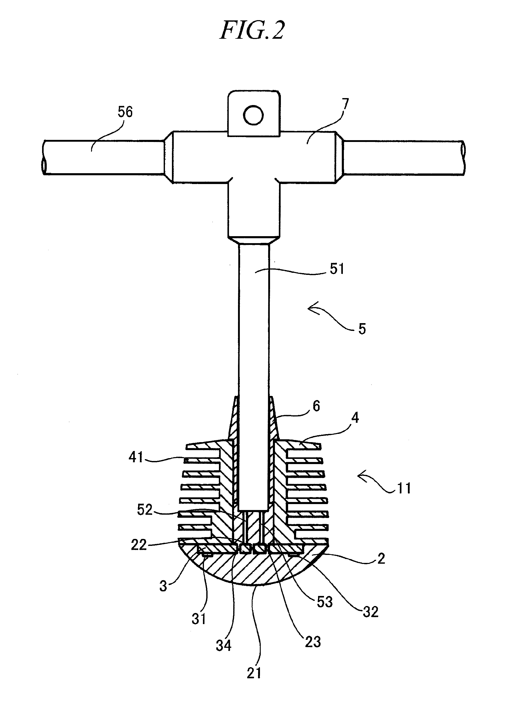 Lighting apparatus and method of manufacturing the lighting apparatus