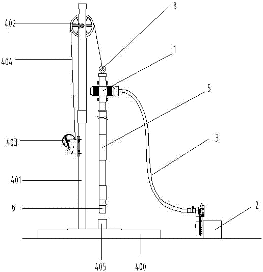 Automatic feed type soil sampling device
