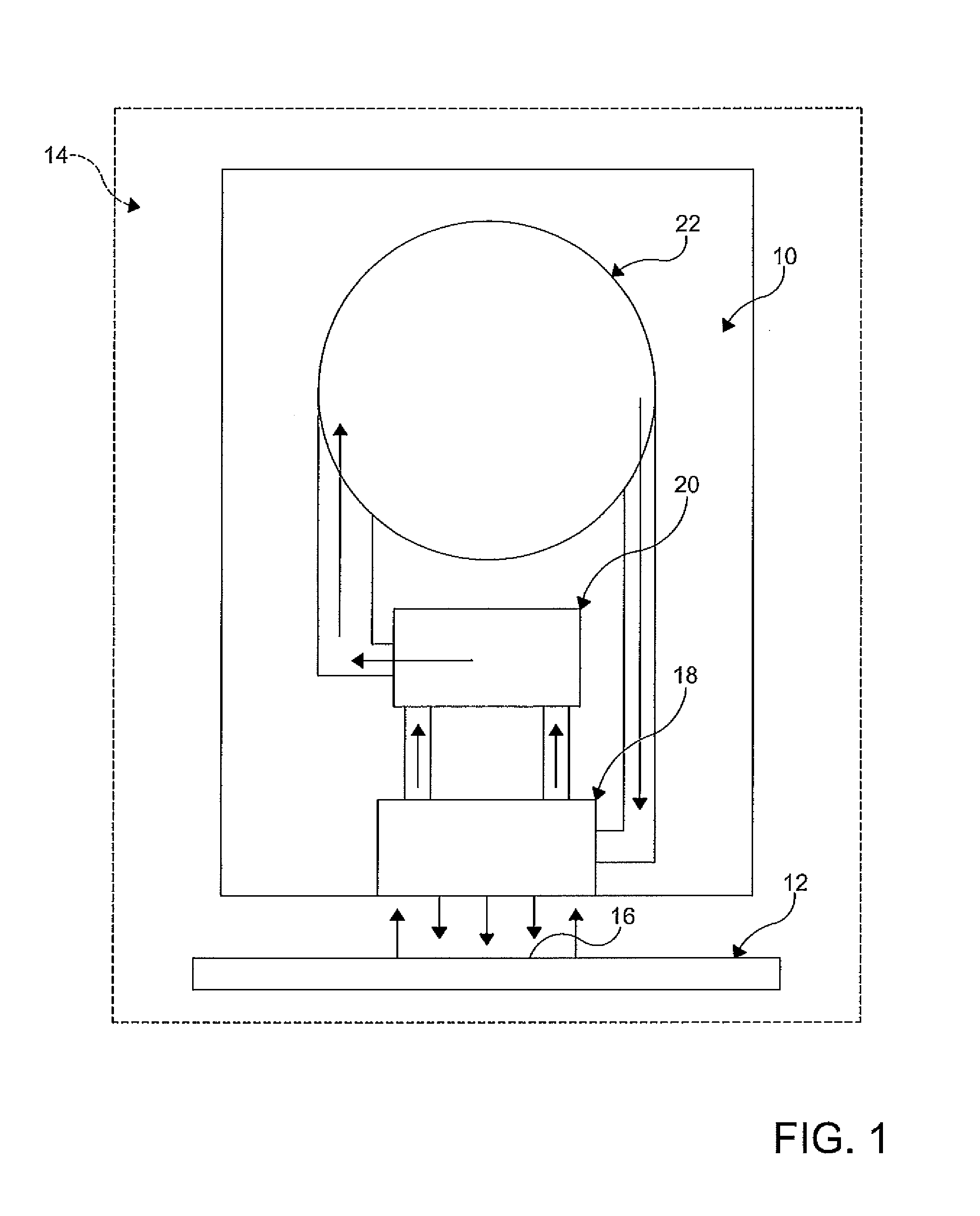 Thin-film deposition and recirculation of a semi-conductor material