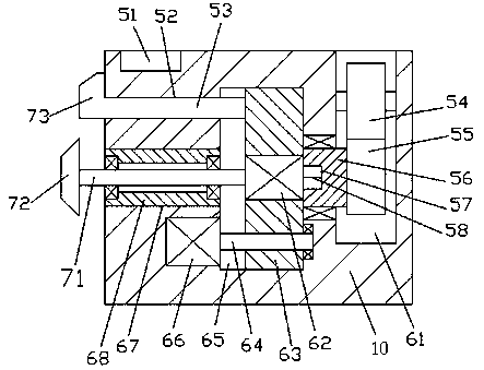 Device for printing processed materials