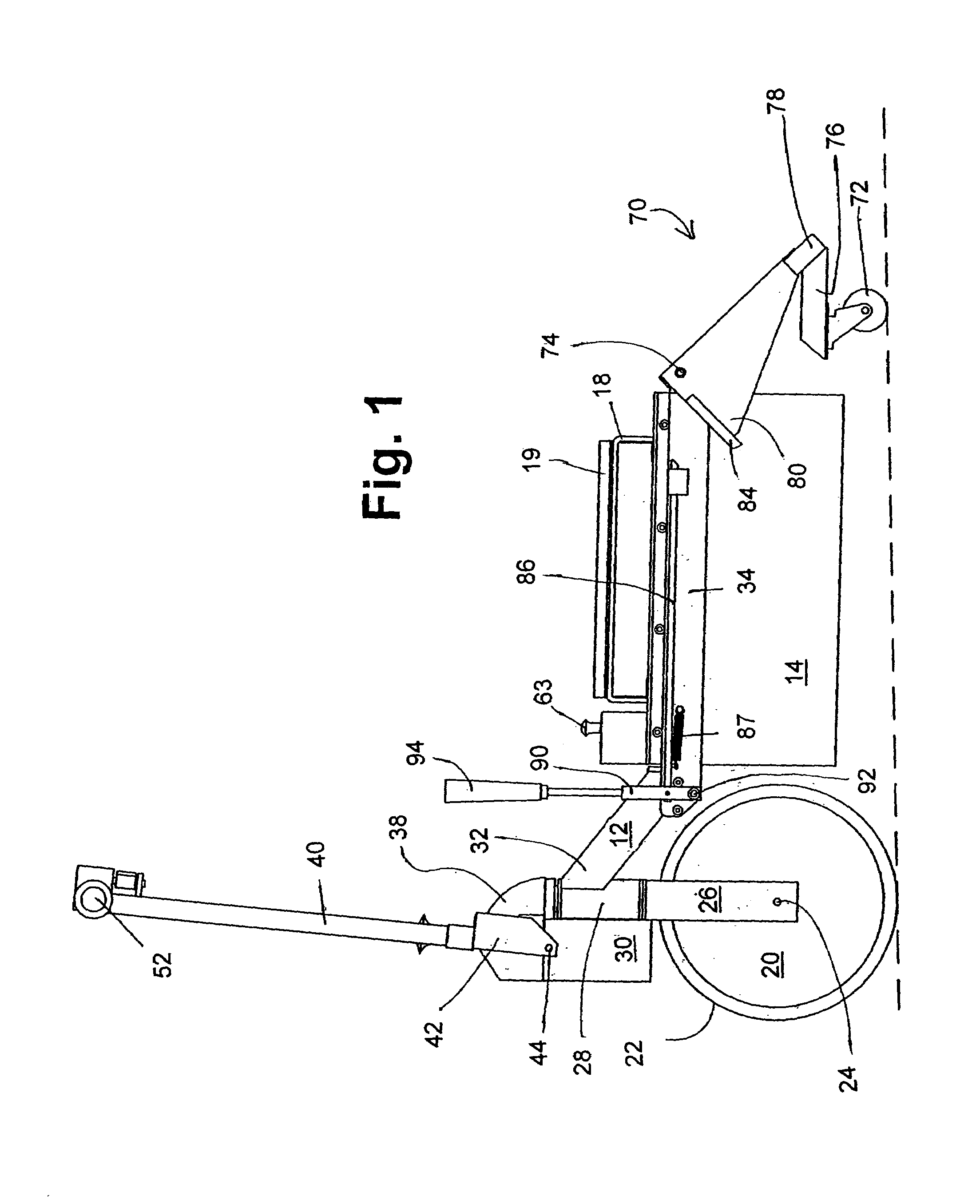 Wheel chair drive apparatus and method