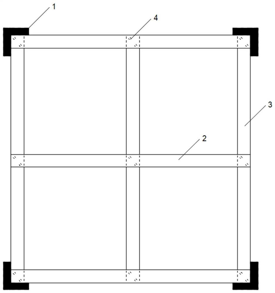 Heat preservation and decoration integrated light steel keel composite wallboard and manufacturing method thereof