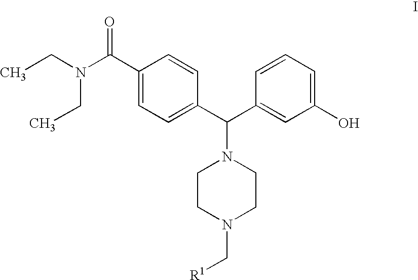 Hydroxyphenyl-piperazinyl-methyl-benzamide derivatives for the treatment of pain