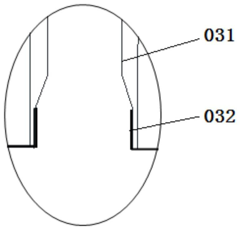Well bore structure for out-of-round oversized hole
