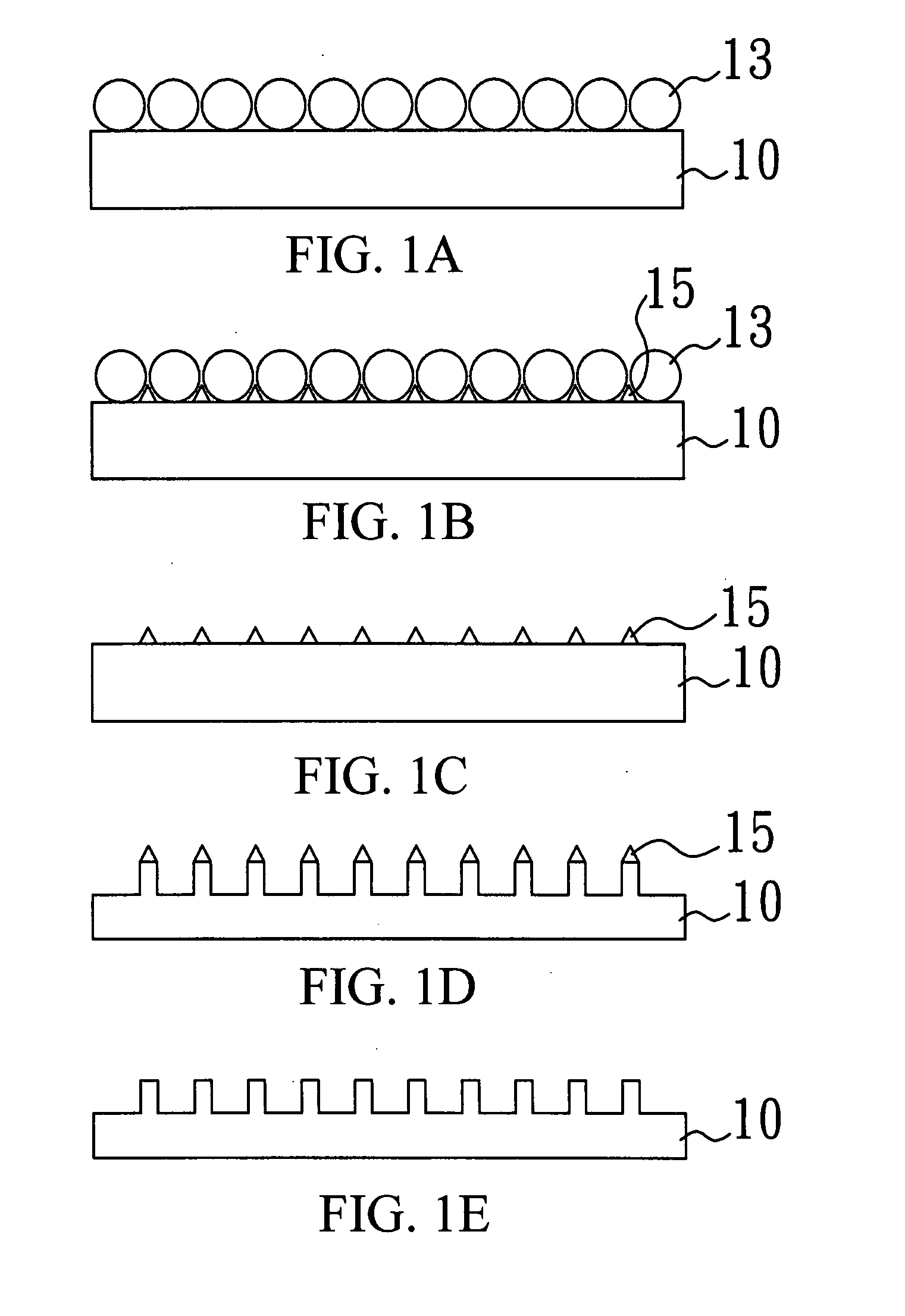 Method of forming two-dimensional pattern by using nanospheres