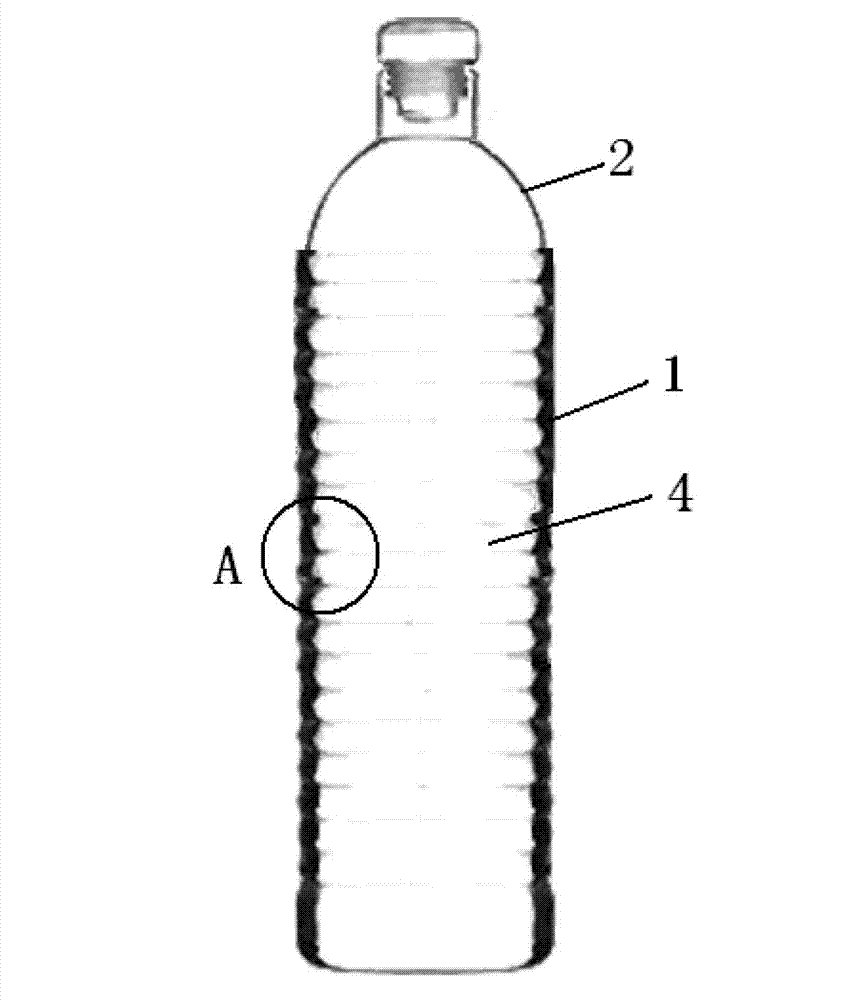 Light-proof packaging method for drinking water and light-proof outer packing for drinking water