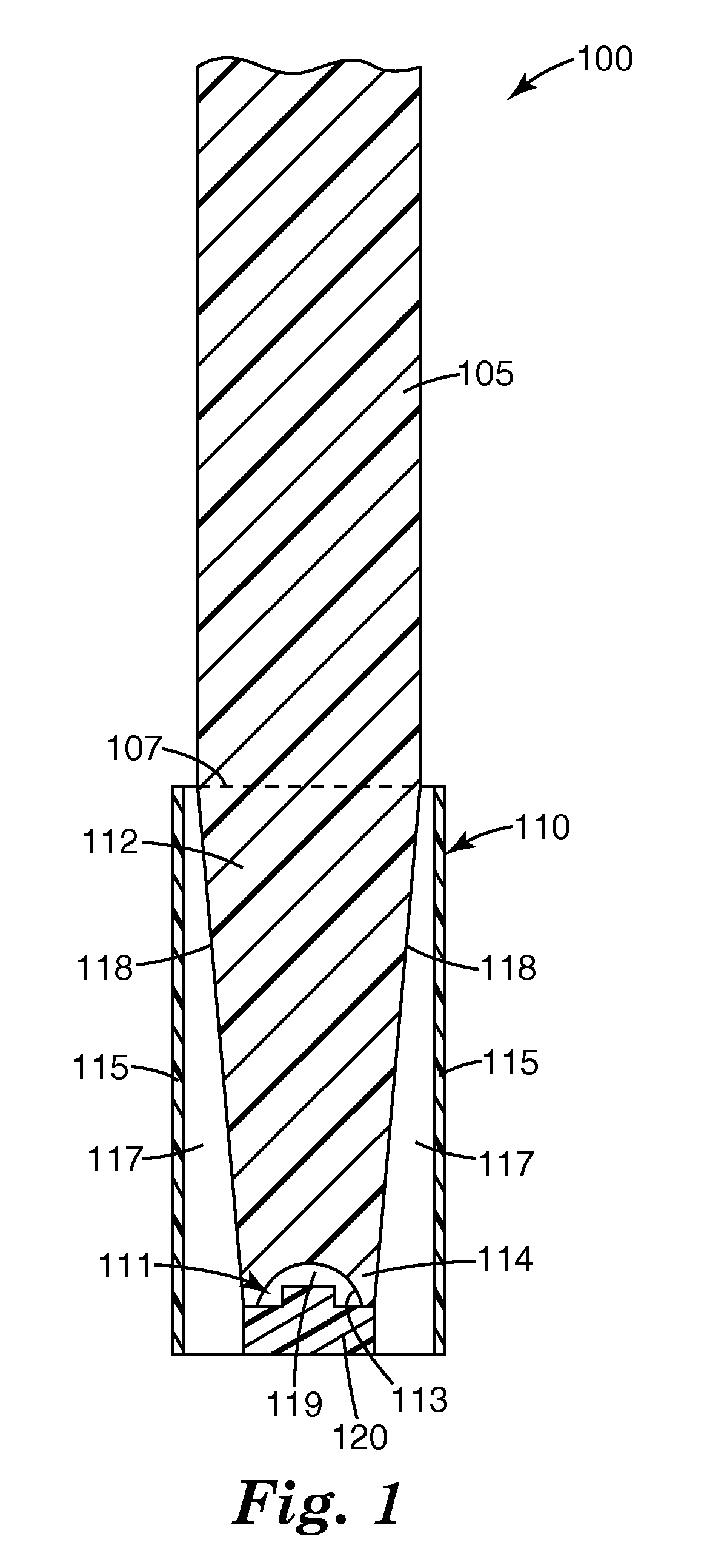 Efficient light injector