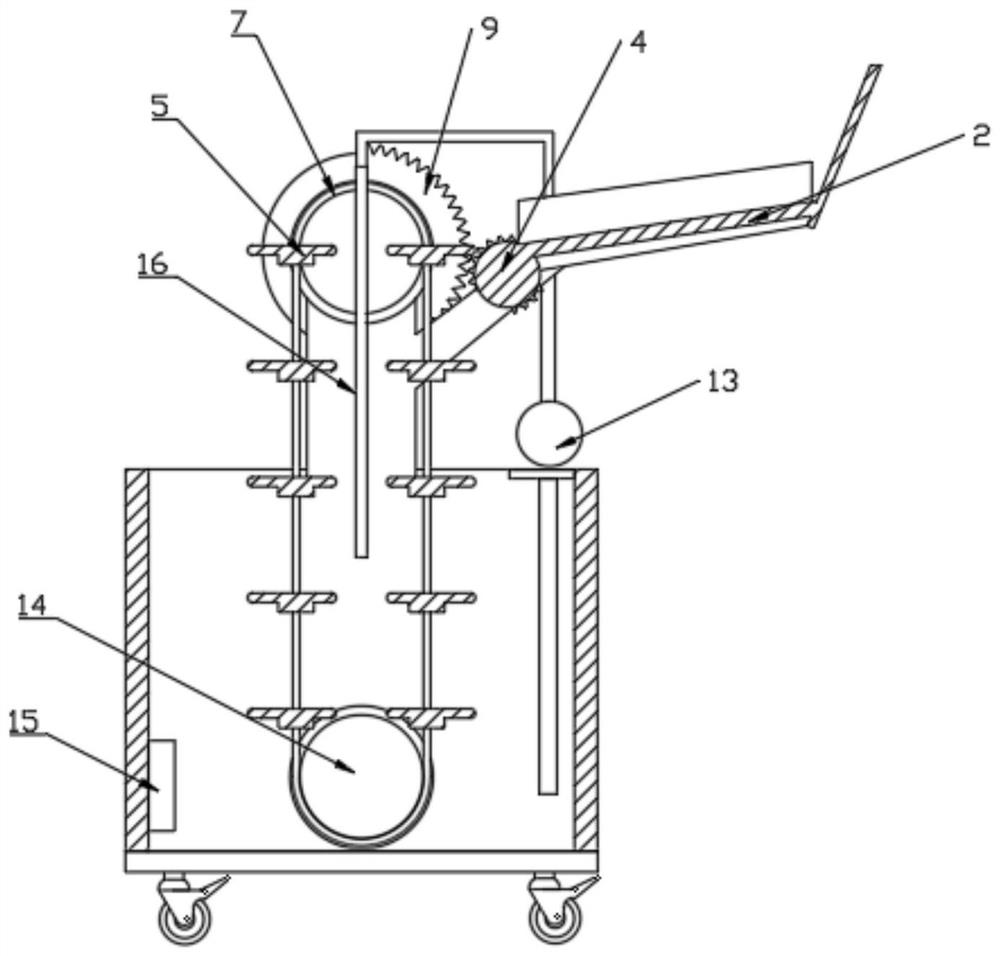 Conveying device and ceramic tile soaking equipment