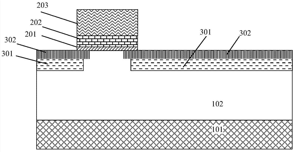 Radio frequency transverse double-diffusion field effect transistor and manufacturing method thereof