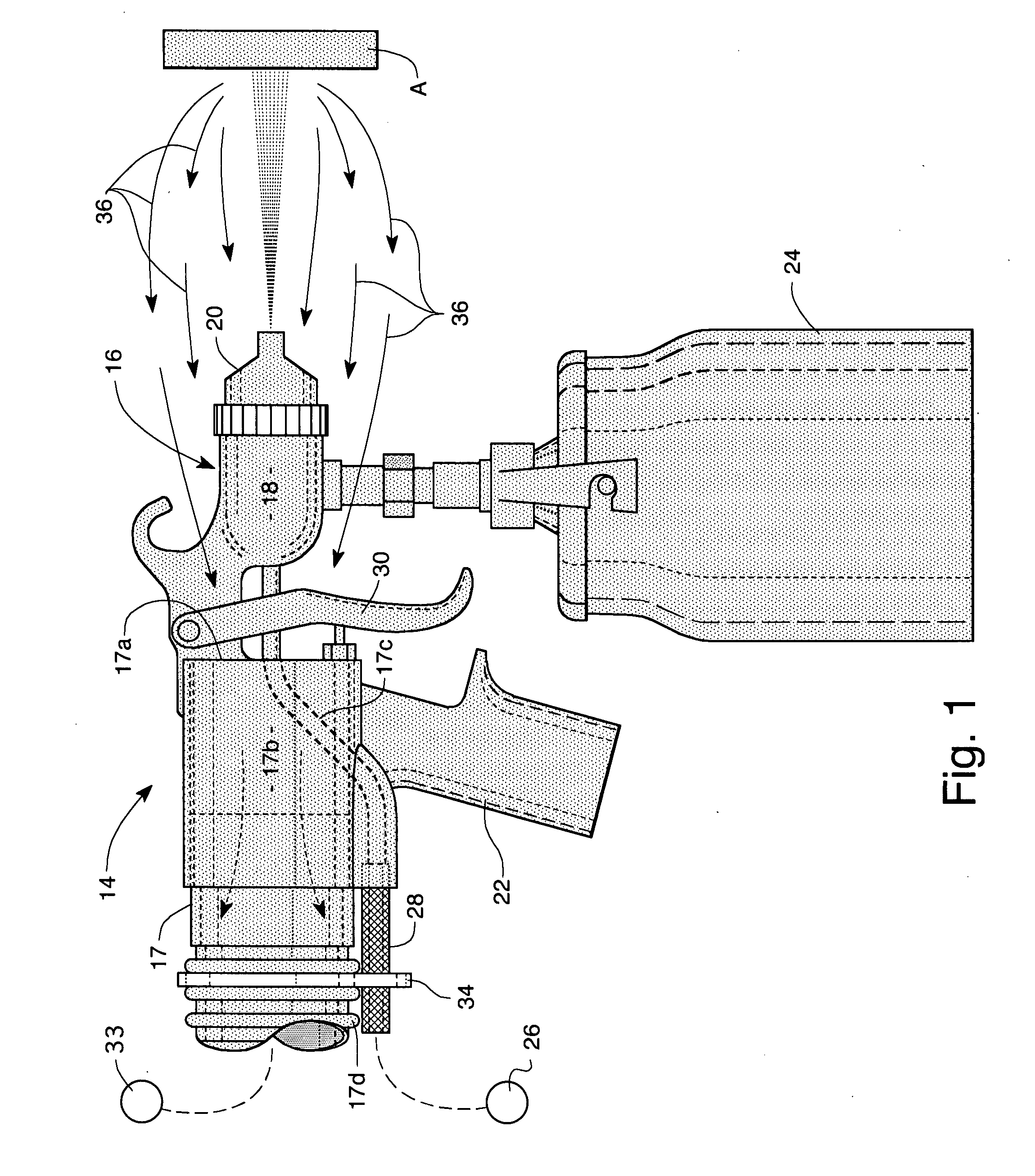 Paint spraying apparatus