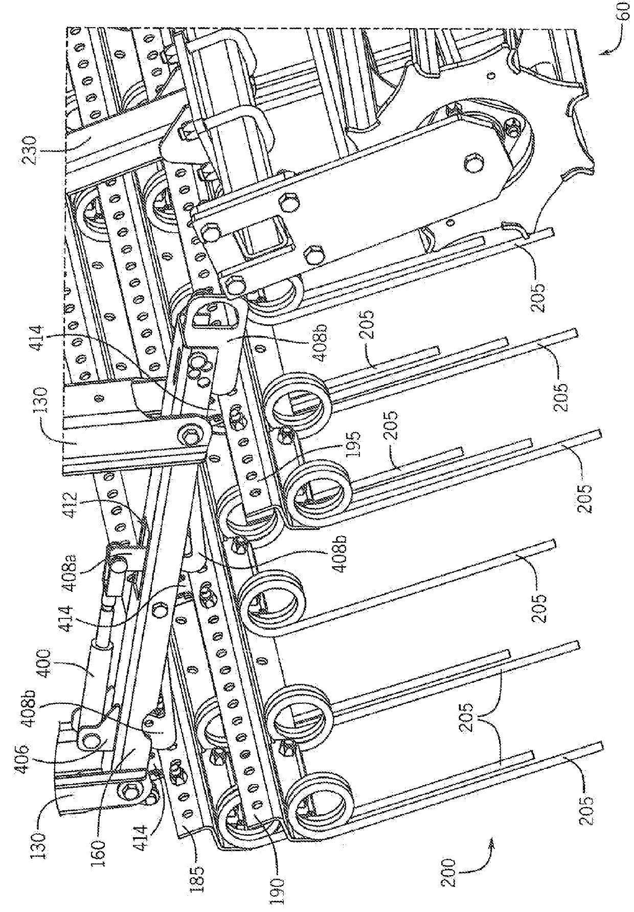 Electronic Control System For Adjusting Smoothing Tools Of A Harrow