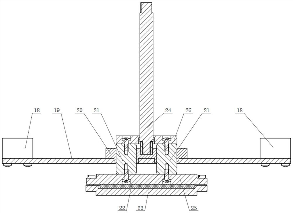 A kind of sound wave transducer making holder