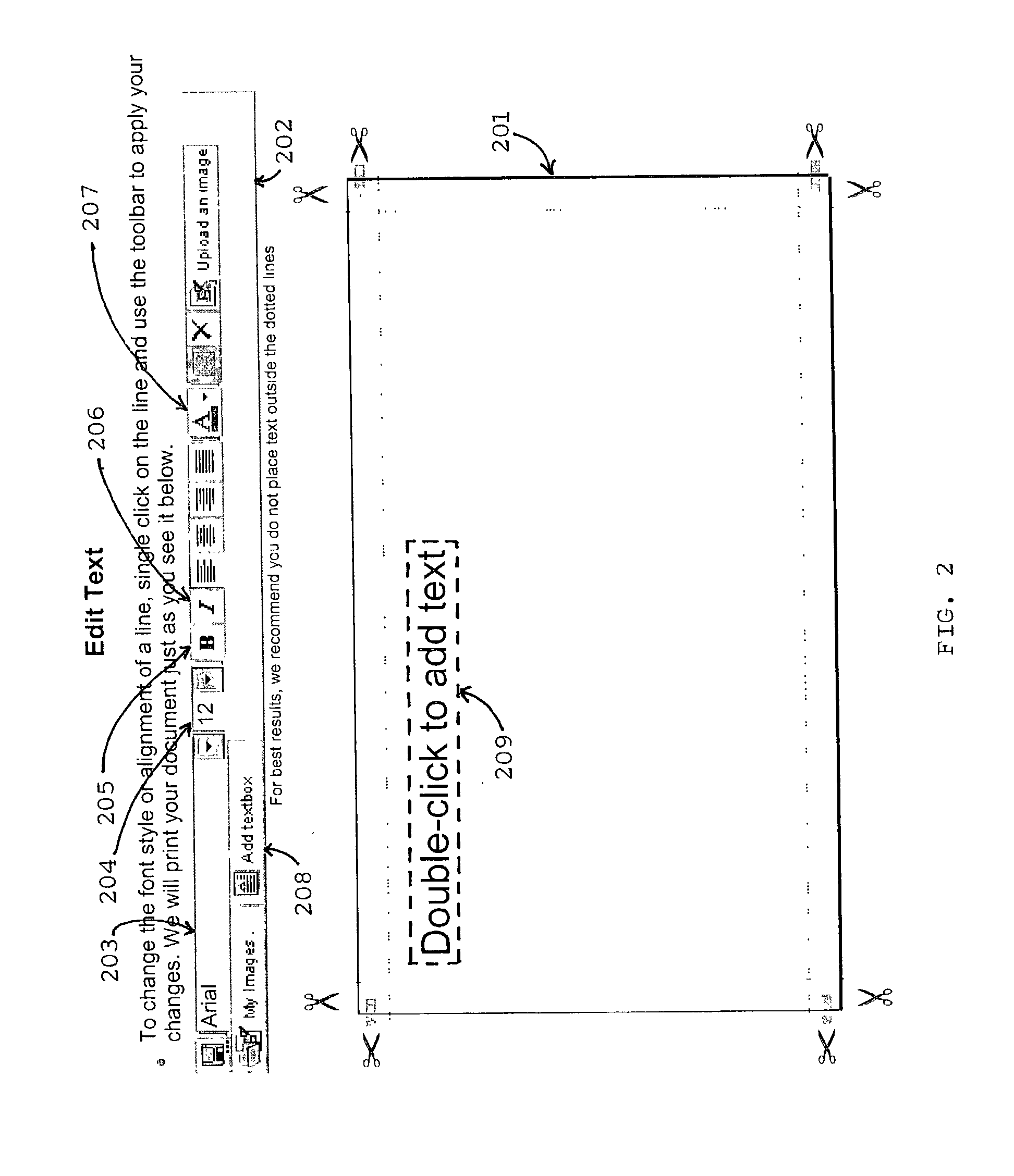 System and method for browser document editing