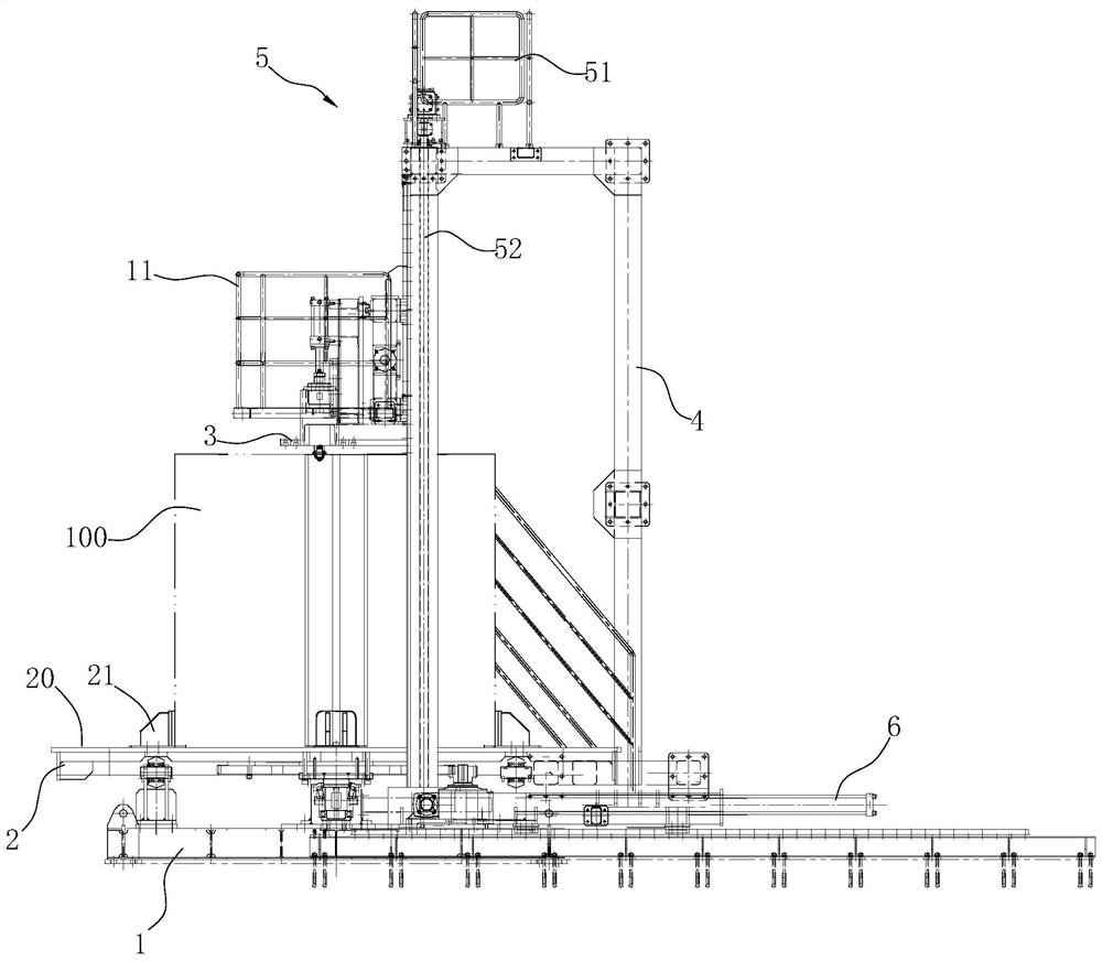 Flanging equipment for core body of spiral-plate heat exchanger