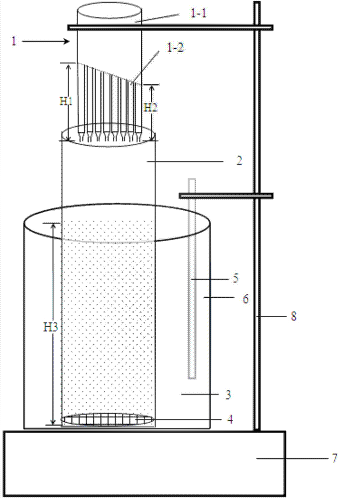 Micron-order high-density erbium oxide microsphere and preparation method thereof