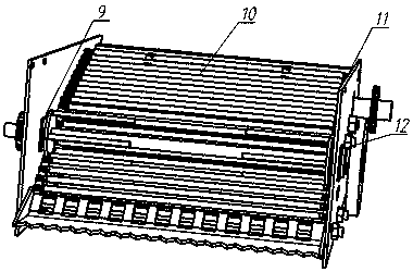 Potato-soil separation stirring device