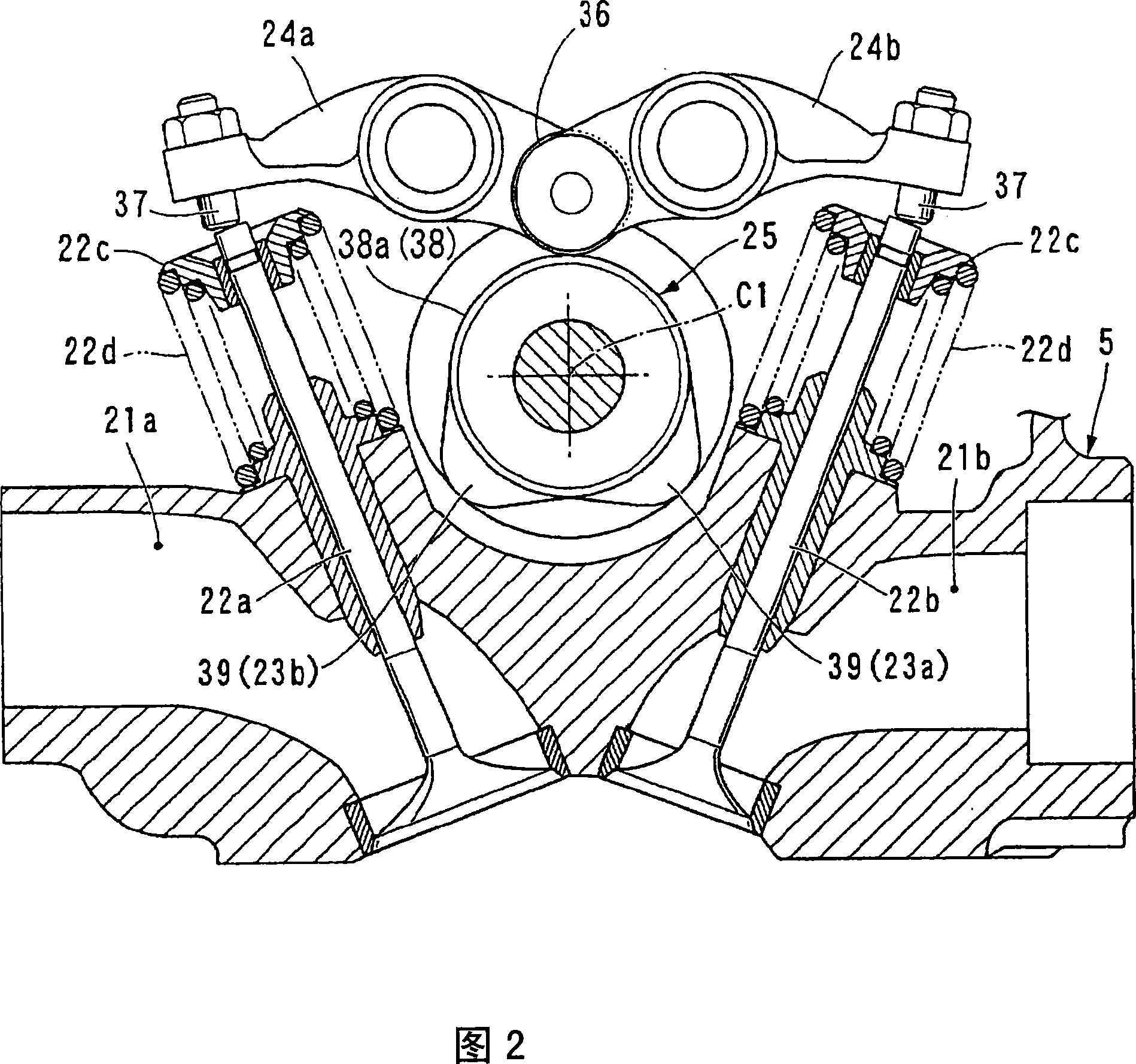 Engine with decompression device