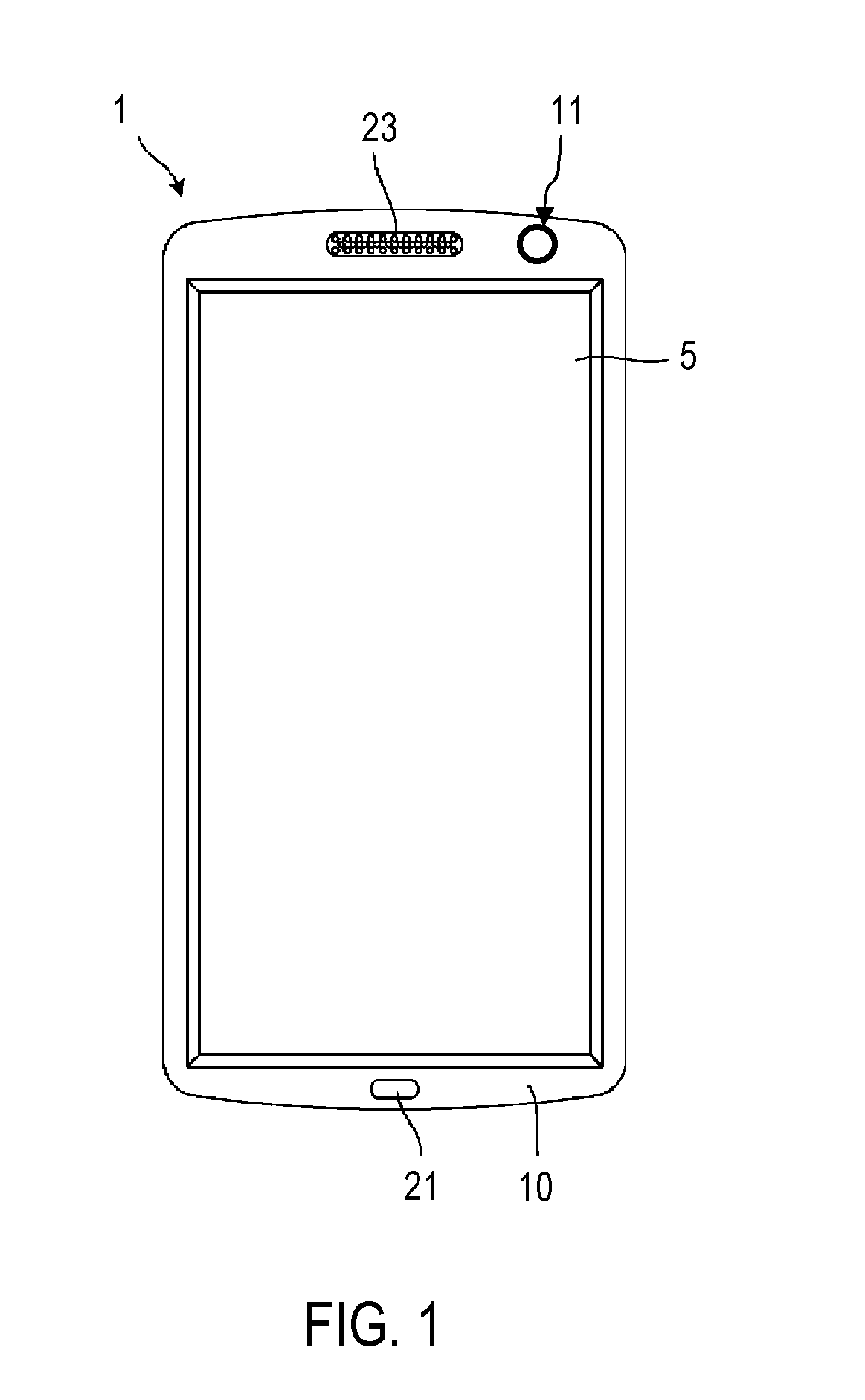 Portable Electronic Equipment and Method of Operating a User Interface