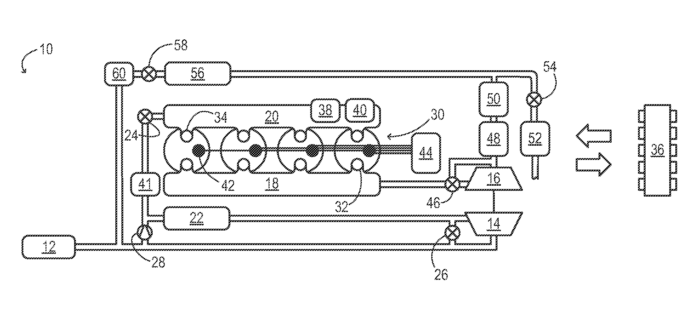 Combustion stability enhancement via internal EGR control