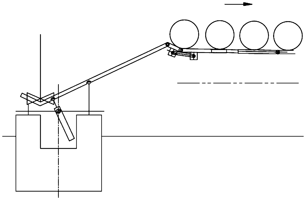 Adaptive steel pipe conveying system and operating method thereof