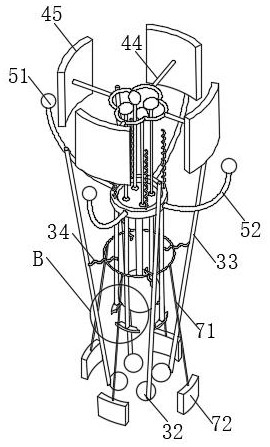 Water quality detecting and sampling device for shrimp and crab polyculture in rice field